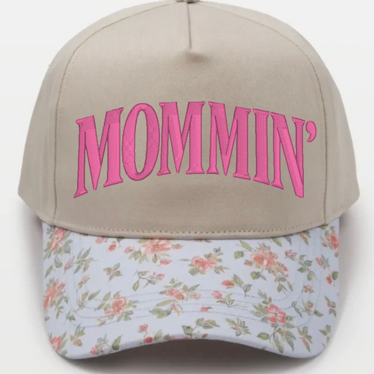 MOMMIN' Embroidered Hat