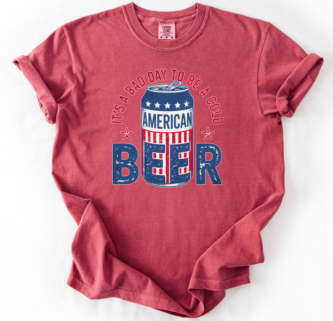 It's a Bad Day to be a Cold Beer Comfort Colors Tee