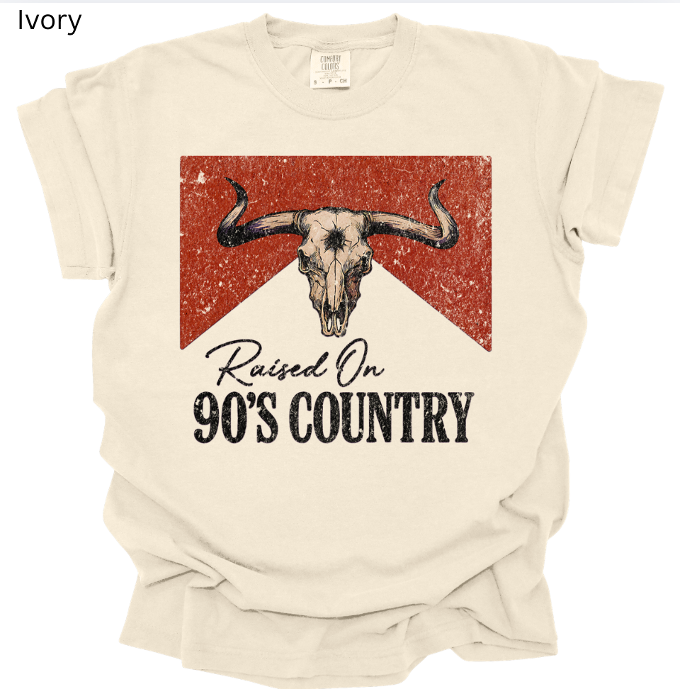 Raised on 90s Country Tee