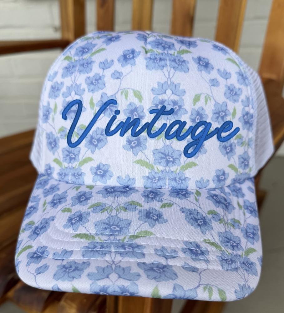 Vintage Embroidered Hat