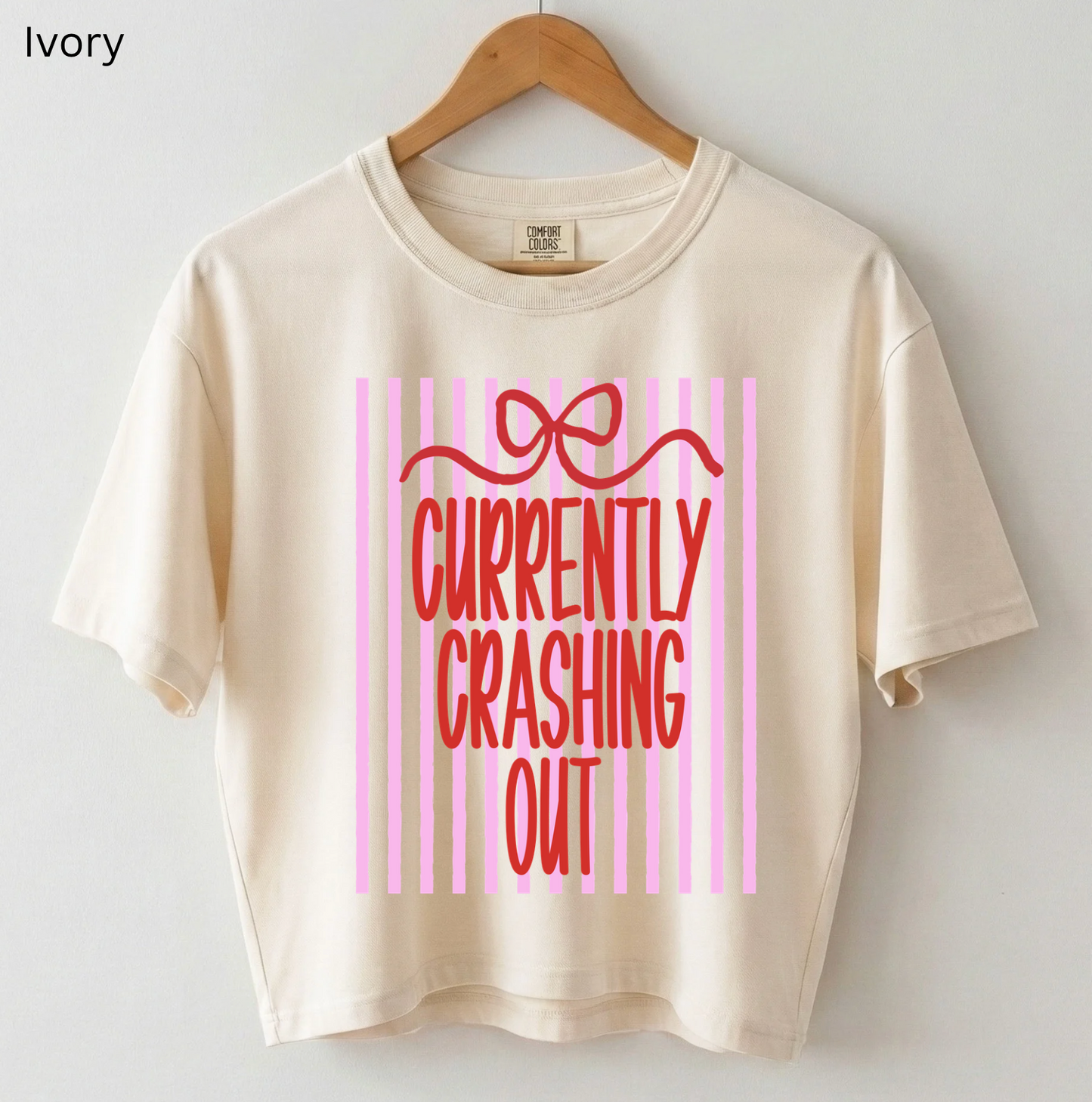 Currently Crashing Out Tee