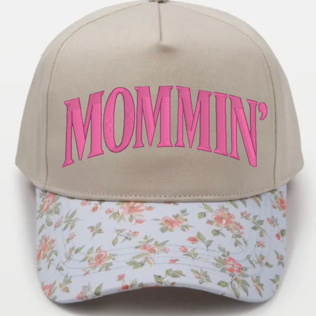 MOMMIN' Embroidered Hat