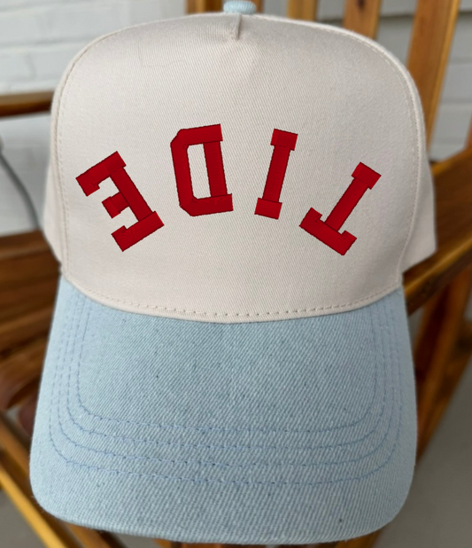 Tide Embroidered Hat