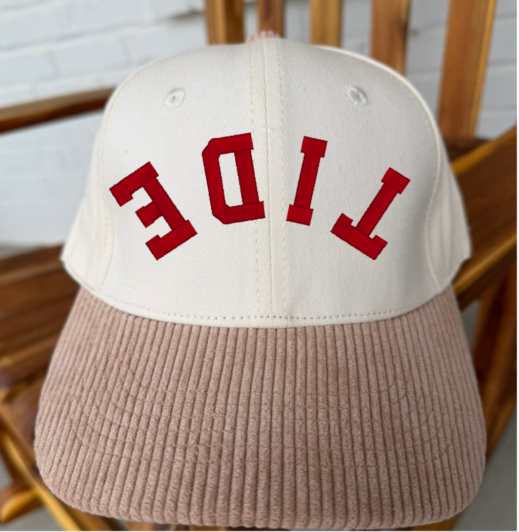 Tide Embroidered Hat