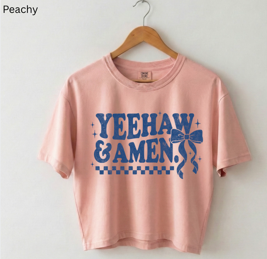 Yeehaw & Amen Tee