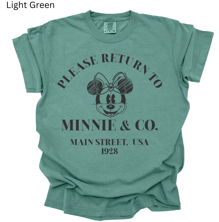 Please Return to Mainstreet Minnie & Co Tee