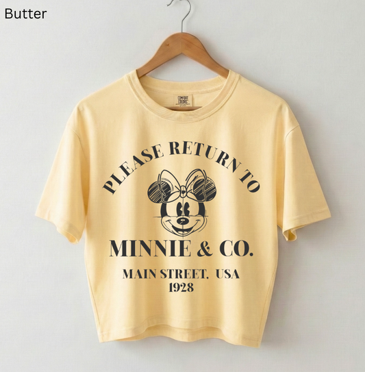Please Return to Mainstreet Minnie & Co Tee