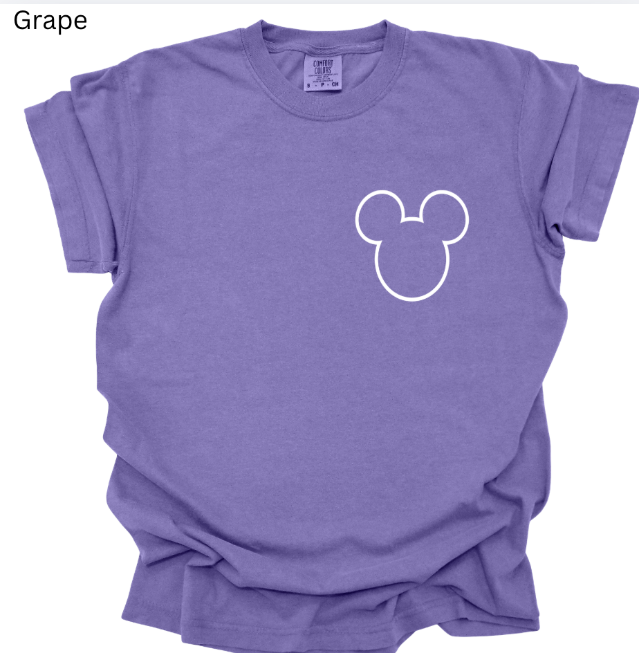 Disney Crossword Puzzle Tee