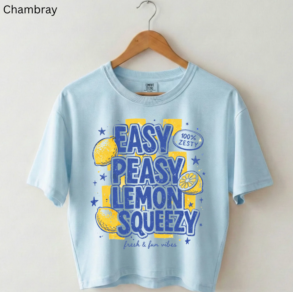 Easy Peasy Lemon Squeezy Tee