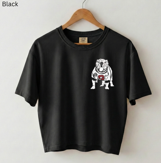 GA Bulldog Pocket Design Tee