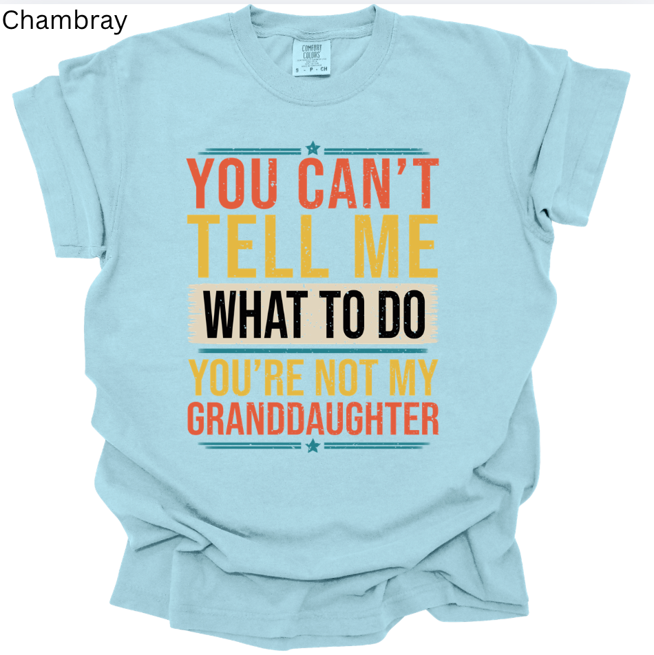 You're Not my Granddaughter Tee