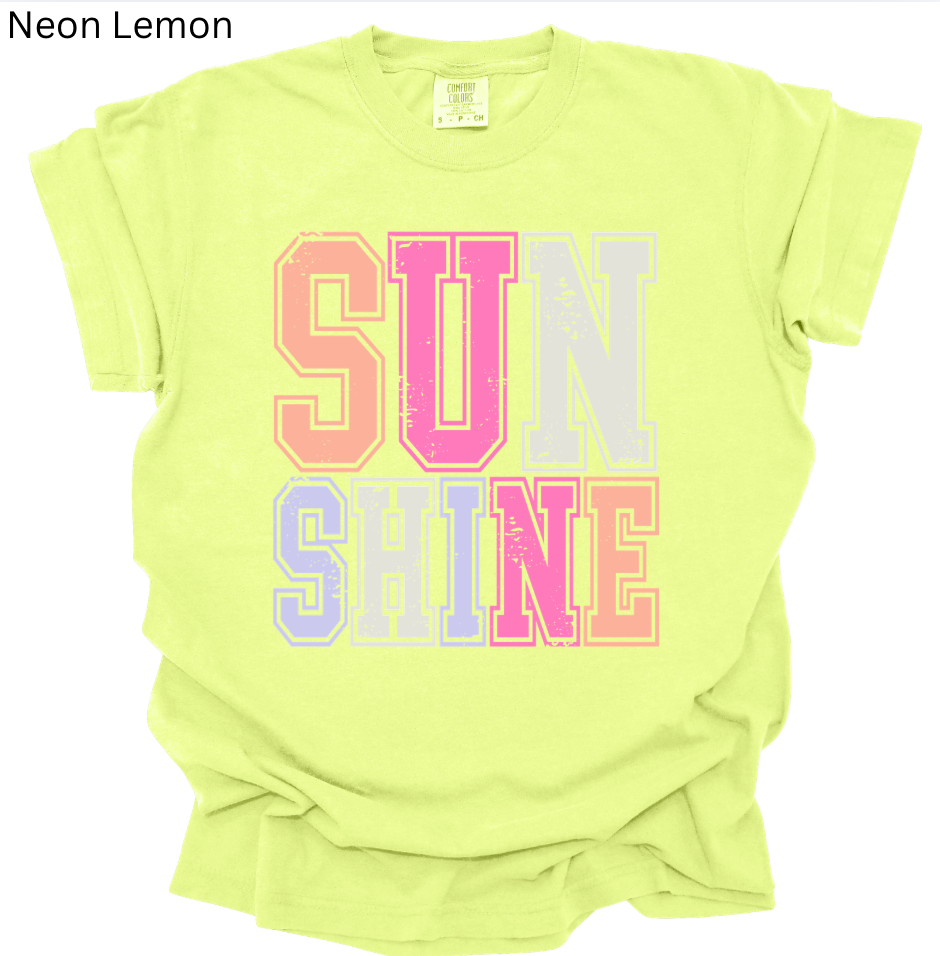 Colorful Sunshine Tee