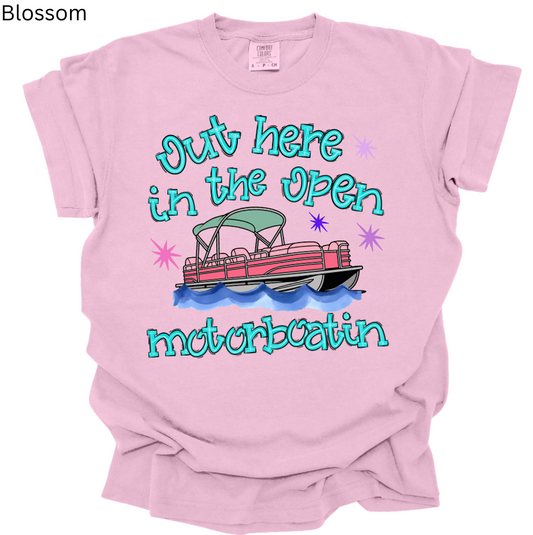 Motorboatin' Tee