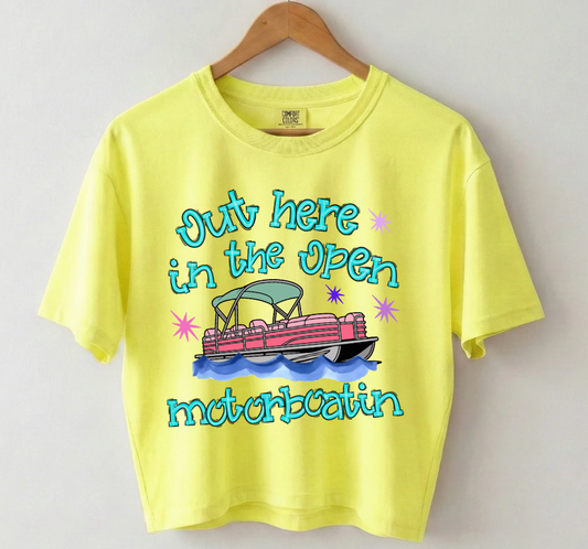 Motorboatin' Tee