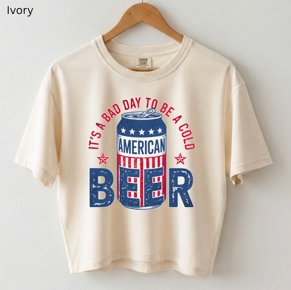 It's a Bad Day to be a Cold Beer Comfort Colors Tee