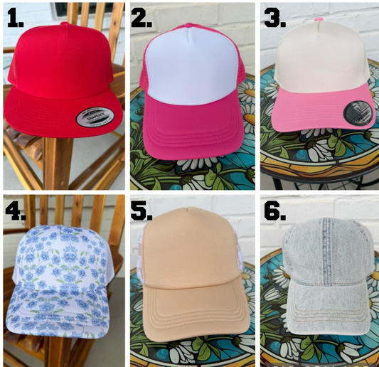 Barely Functioning Embroidered Hat