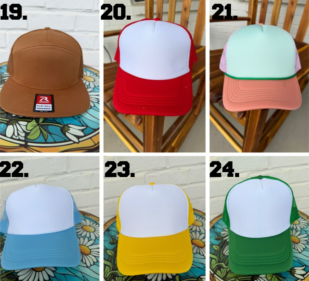 Barely Functioning Embroidered Hat